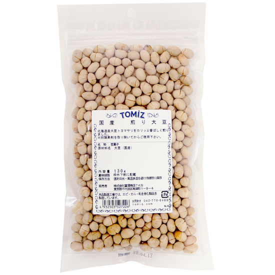 国産 煎り大豆 130g お茶 スナック スナック 煎大豆 甘納豆 通販 Tomiz 富澤商店 国産 煎り大豆 130g お茶 スナック スナック 煎大豆 甘納豆 通販 Tomiz 富澤商店