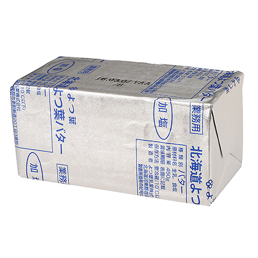 よつ葉バター 加塩 450g バター 乳製品 油脂 卵 バター 加塩 よつ葉 通販 Tomiz 富澤商店