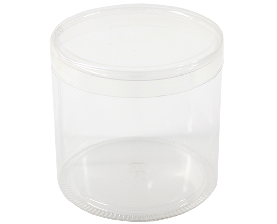 ラ クリスタル無地円筒ケース フタ付 75 H70 1個 ラッピング 容器 プラスチック容器 フードパック 通販 Tomiz 富澤商店