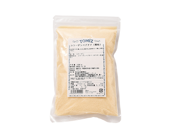 コラーゲンペプチド 顆粒 1g 膨張剤 香料 色素 凝固剤 添加物 凝固剤 ペクチン コラーゲン 通販 Tomiz 富澤商店