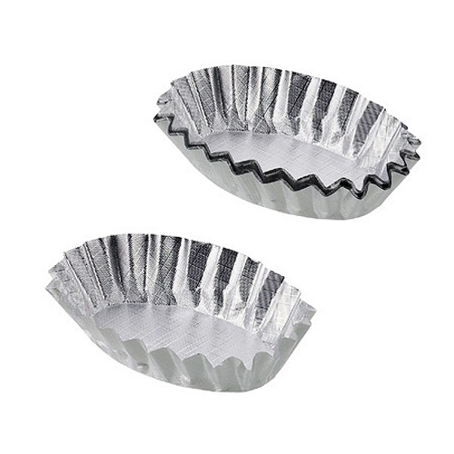 アルミ箔マドレーヌ型 船 10cm 枚 お菓子 パン作りの型 ベーキングカップ アルミカップ 通販 Tomiz 富澤商店