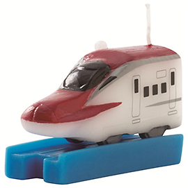 プラレールキャンドル E6系新幹線 こまち 1個 ケーキ装飾 キャンドル 乗り物 通販 Tomiz 富澤商店