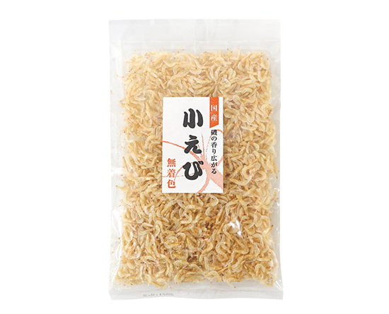 国産小えび 無着色 40g 和食材 和食材 海産 農産乾物 干しエビ するめ 通販 Tomiz 富澤商店