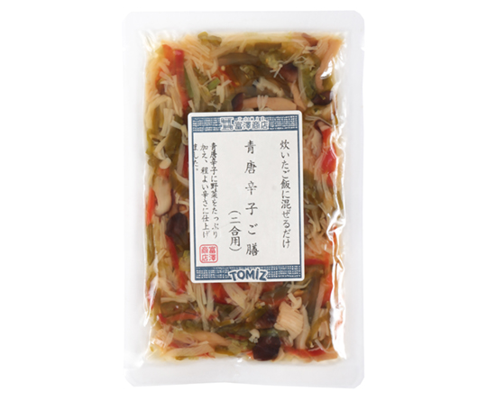 青唐辛子ご膳 110g 和食材 和食材 加工食品 調味料 ふりかけ 佃煮 炊き込みご飯 通販 Tomiz 富澤商店