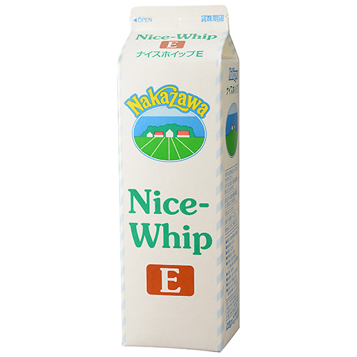 中沢 ナイスホイップe 1000ml バター 乳製品 油脂 卵 生クリーム クリーム類 ホイップクリーム 通販 Tomiz 富澤商店