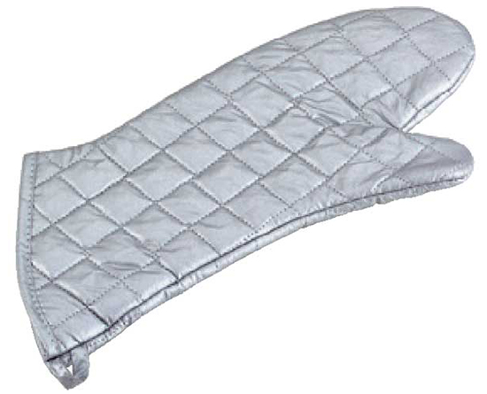 富澤商店オンラインショップで買える「シルバーオーブンミトン S / 1枚」の画像です。価格は1,270円になります。