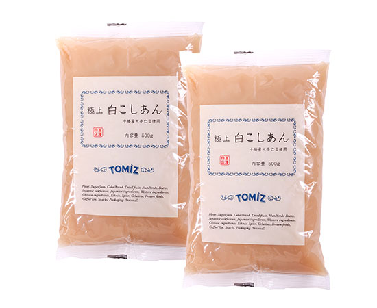 極上 白こしあん / 500g×2個セット | 特集,季節商品,年末年始 | 通販 富澤商店