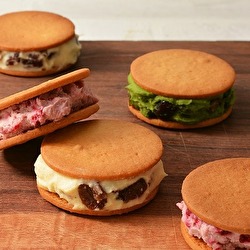 3種のチーズクッキーサンド