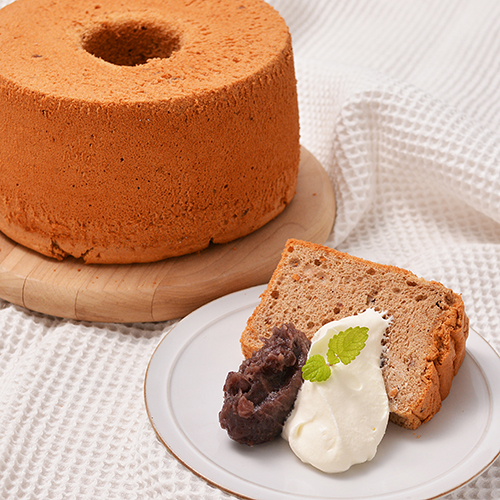 あずきシフォンケーキ
