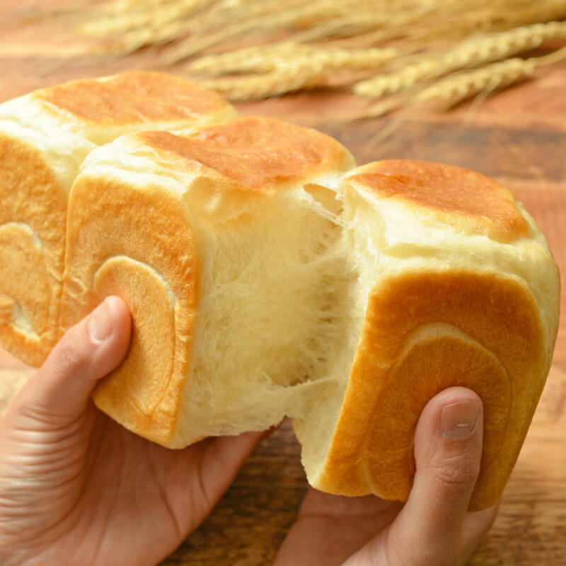 春よ恋(高加水用) で作る ミミまで柔らか生食パン