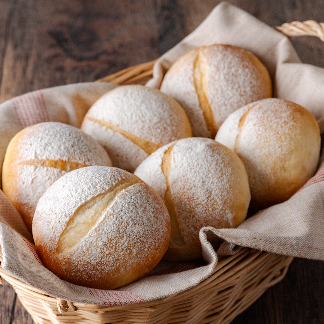 春よ恋(高加水用)100%で作る　もっちりプチパン