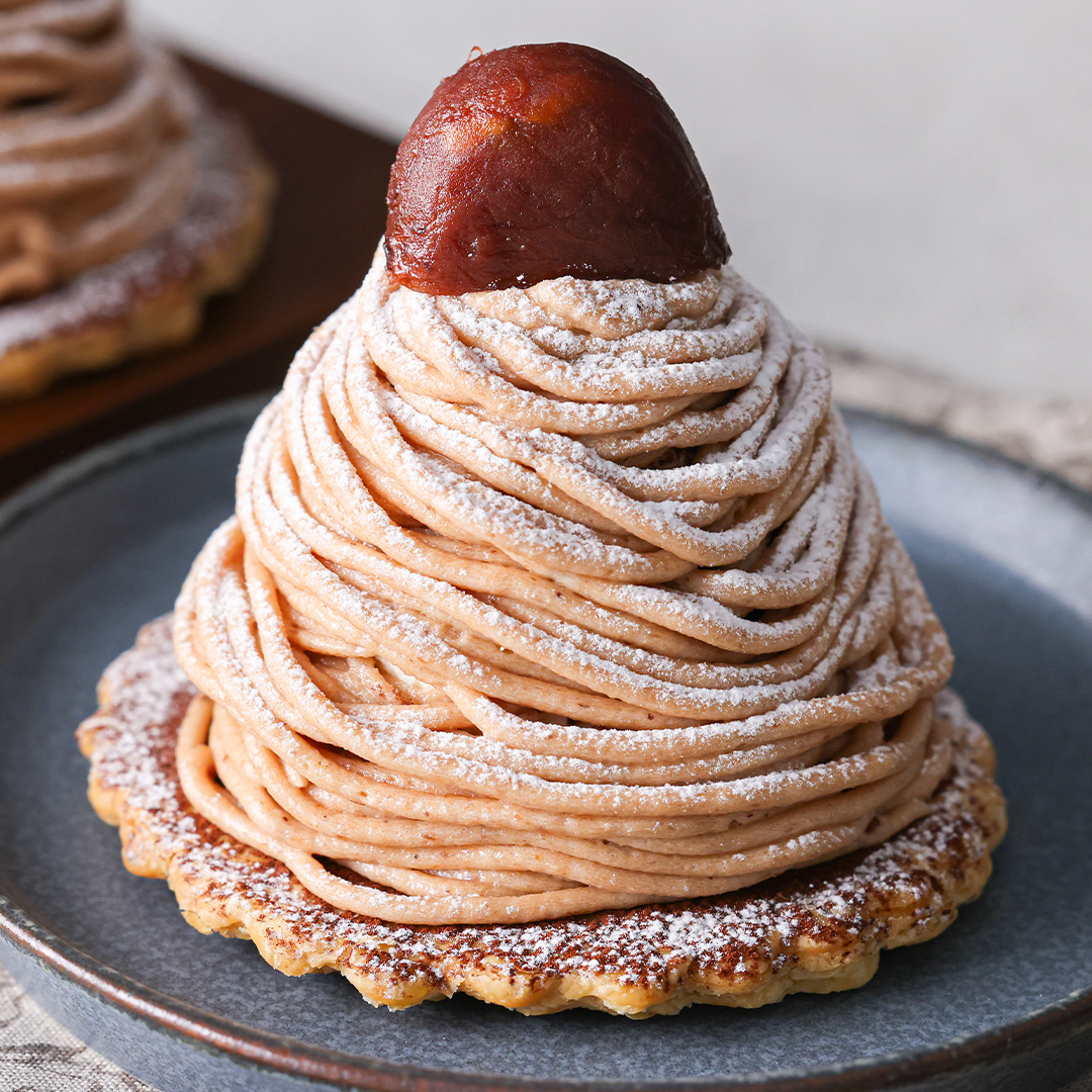 さくさくパイ生地のモンブラン