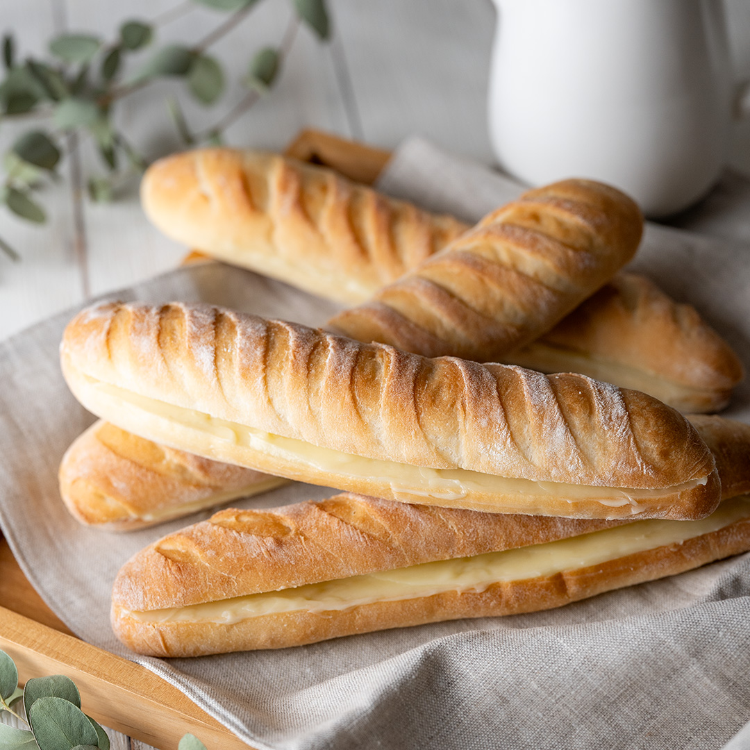 冷蔵発酵で作る ソフトミルクフランス