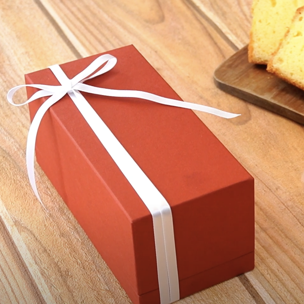 パウンドケーキのラッピング(上級編)