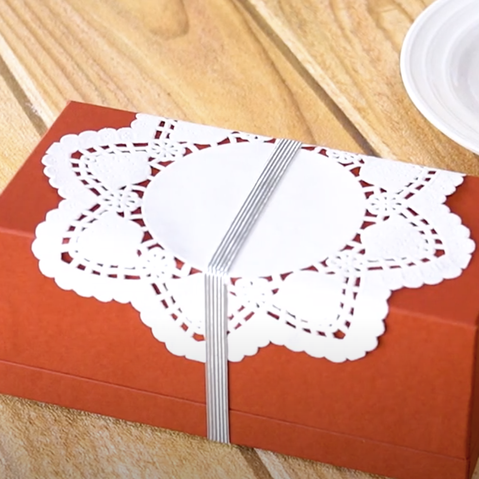 ガトーショコラのラッピング方法 / 上級編