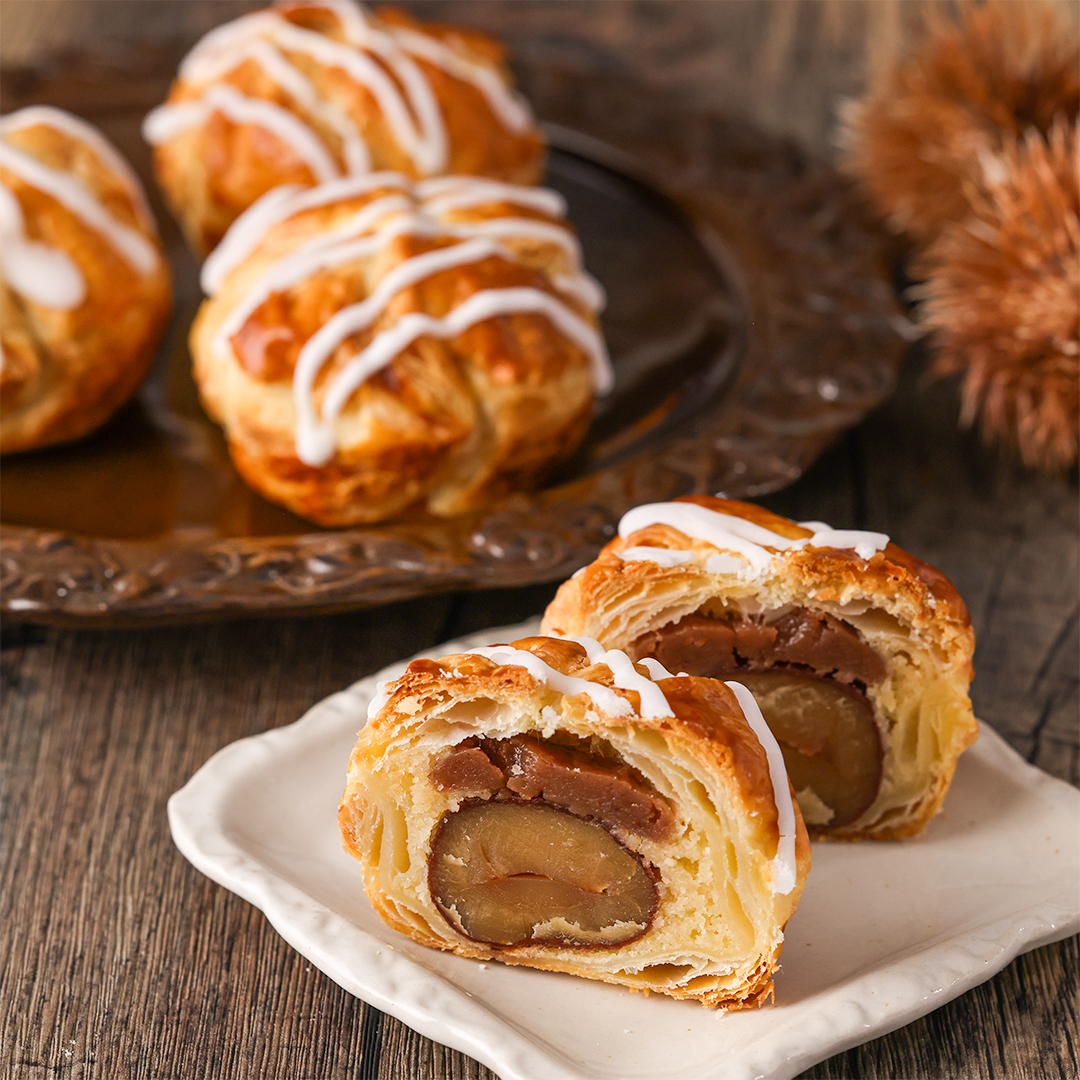 簡単!冷凍パイシートで作る 基本のマロンパイ