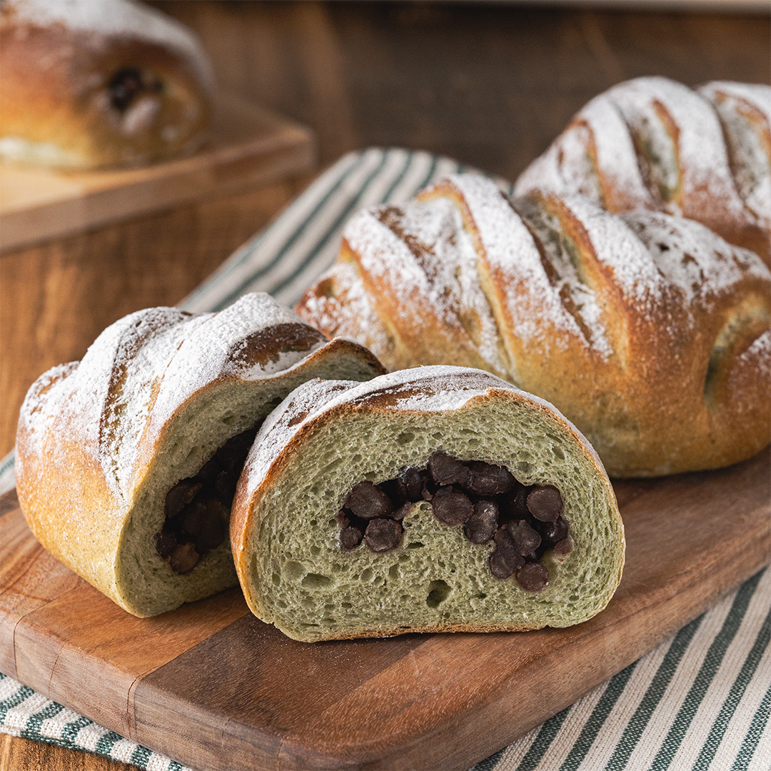 よもぎと大納言のセミハードブレッド