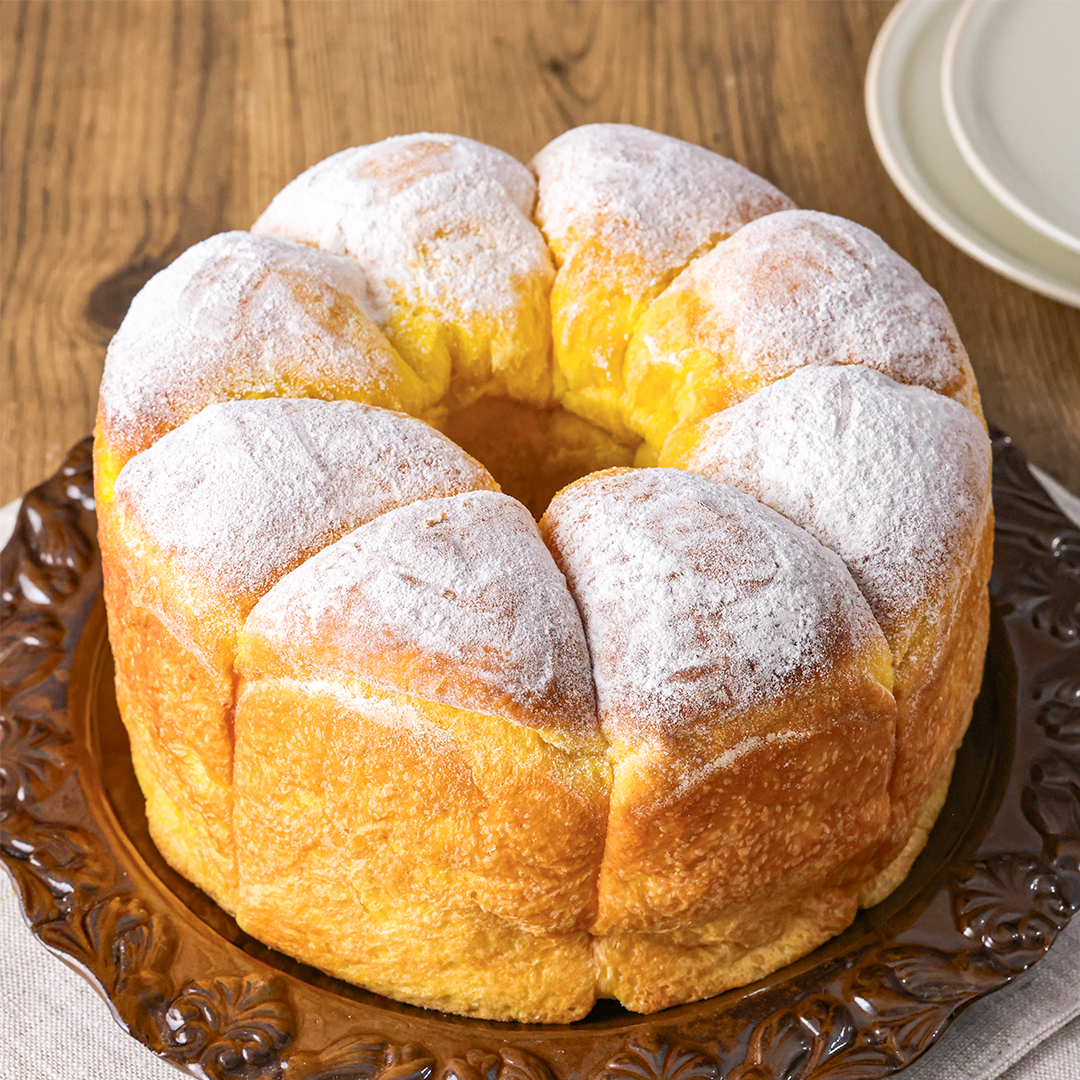 ふんわりかぼちゃパン