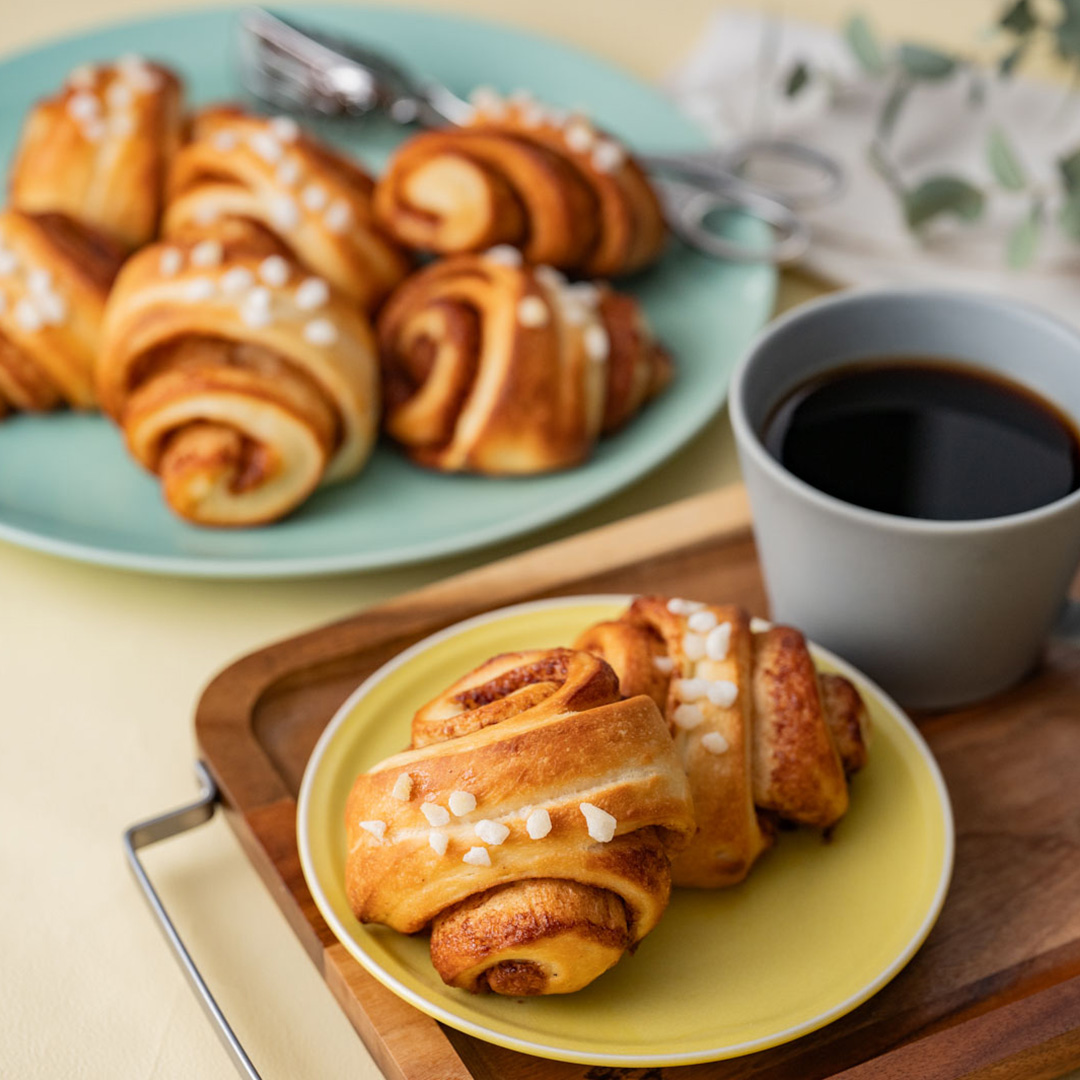 フィンランド風シナモンロール