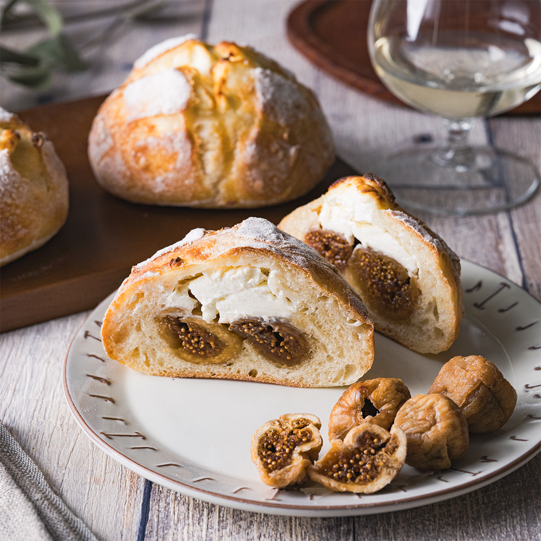 いちじくとクリームチーズのブール