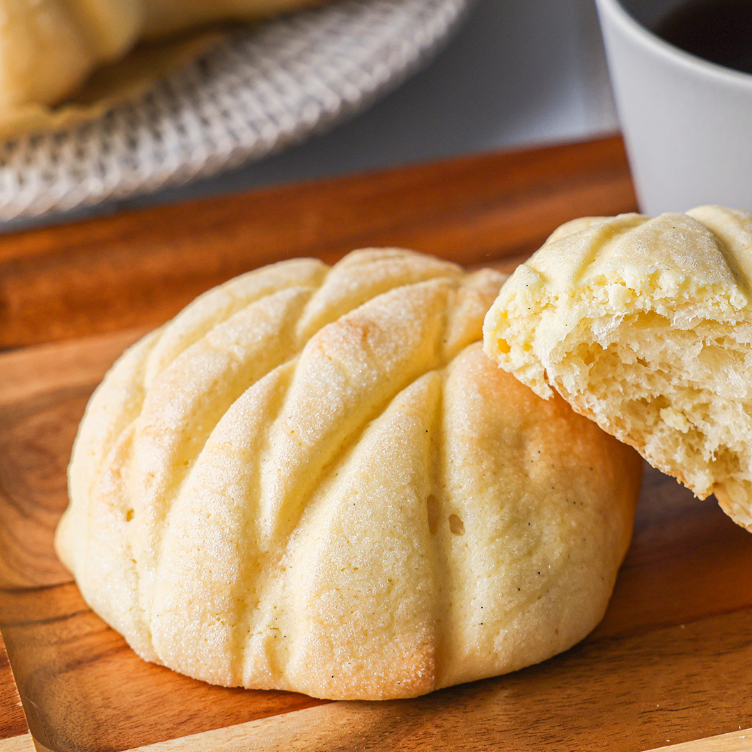 基本のメロンパン