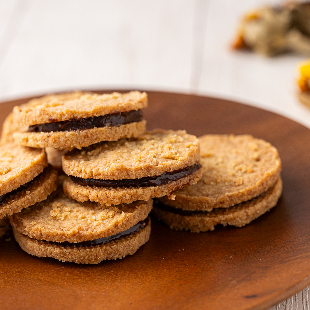 基本のクランブルクッキー　～ガナッシュサンド～