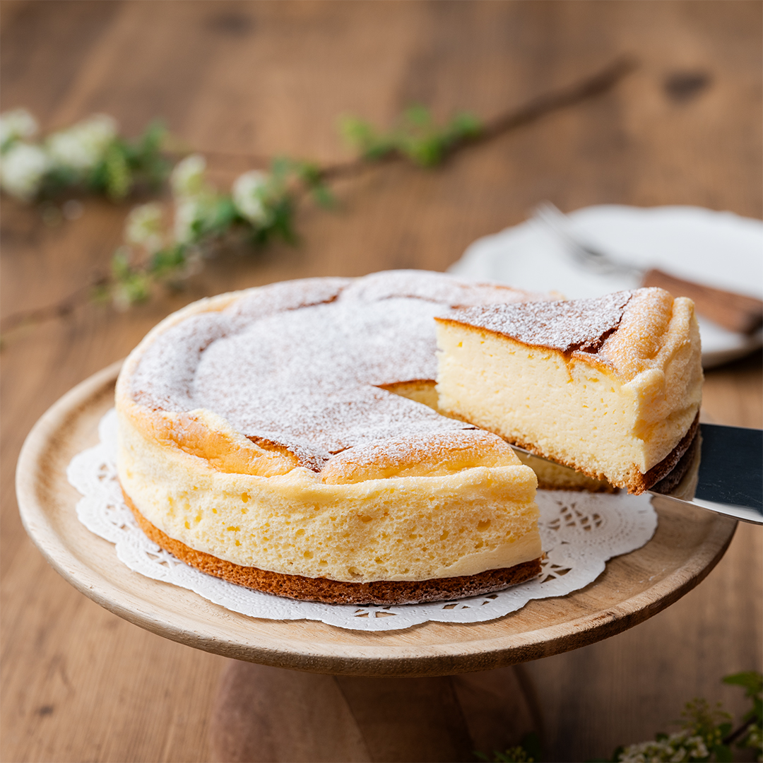 基本のスフレチーズケーキ