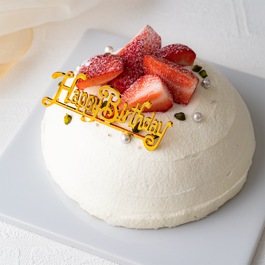 基本のドームショートケーキ
