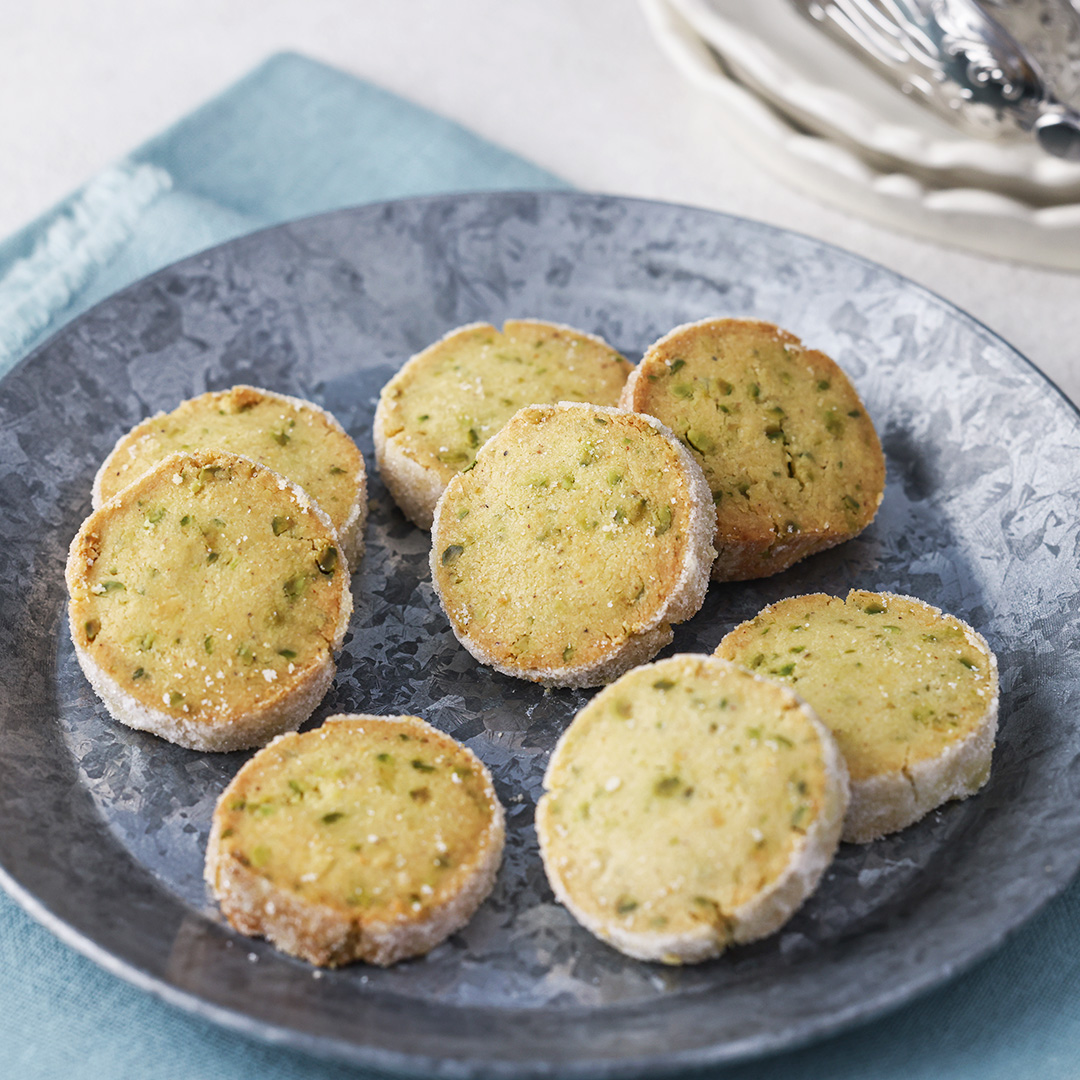 サクほろ食感!ピスタチオサブレ