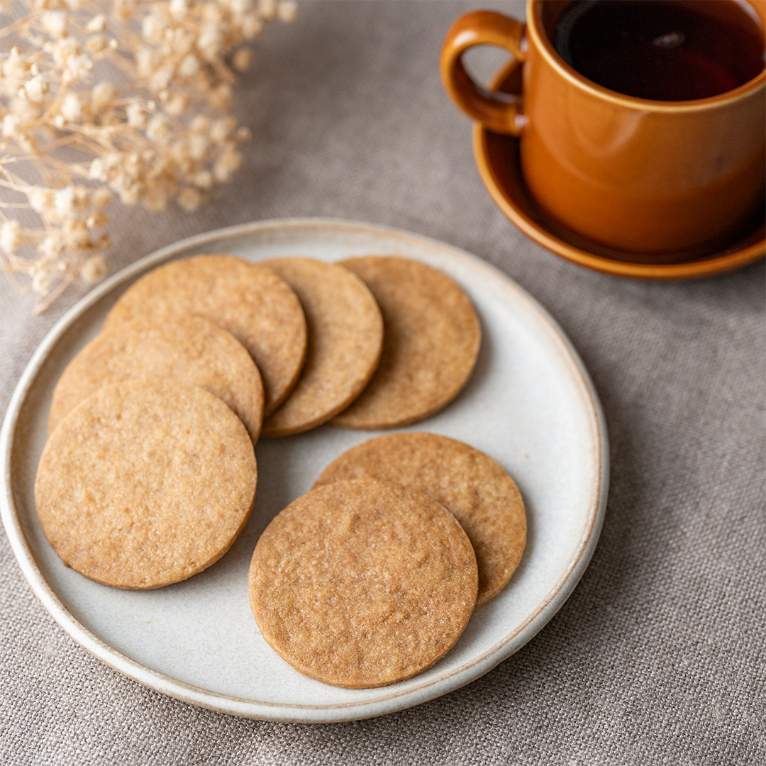 基本のほうじ茶クッキー
