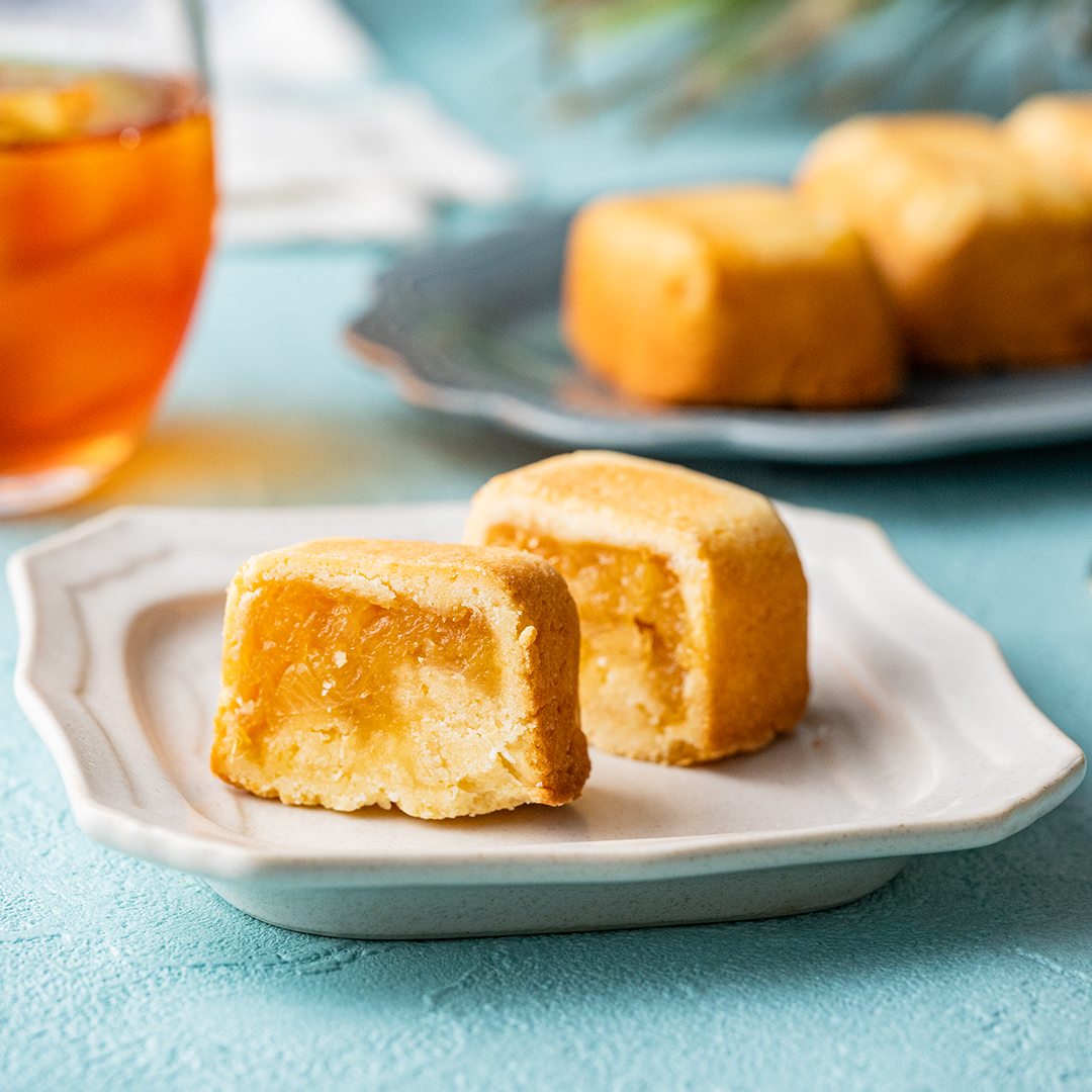 スクエア型で作る!基本のパイナップルケーキ