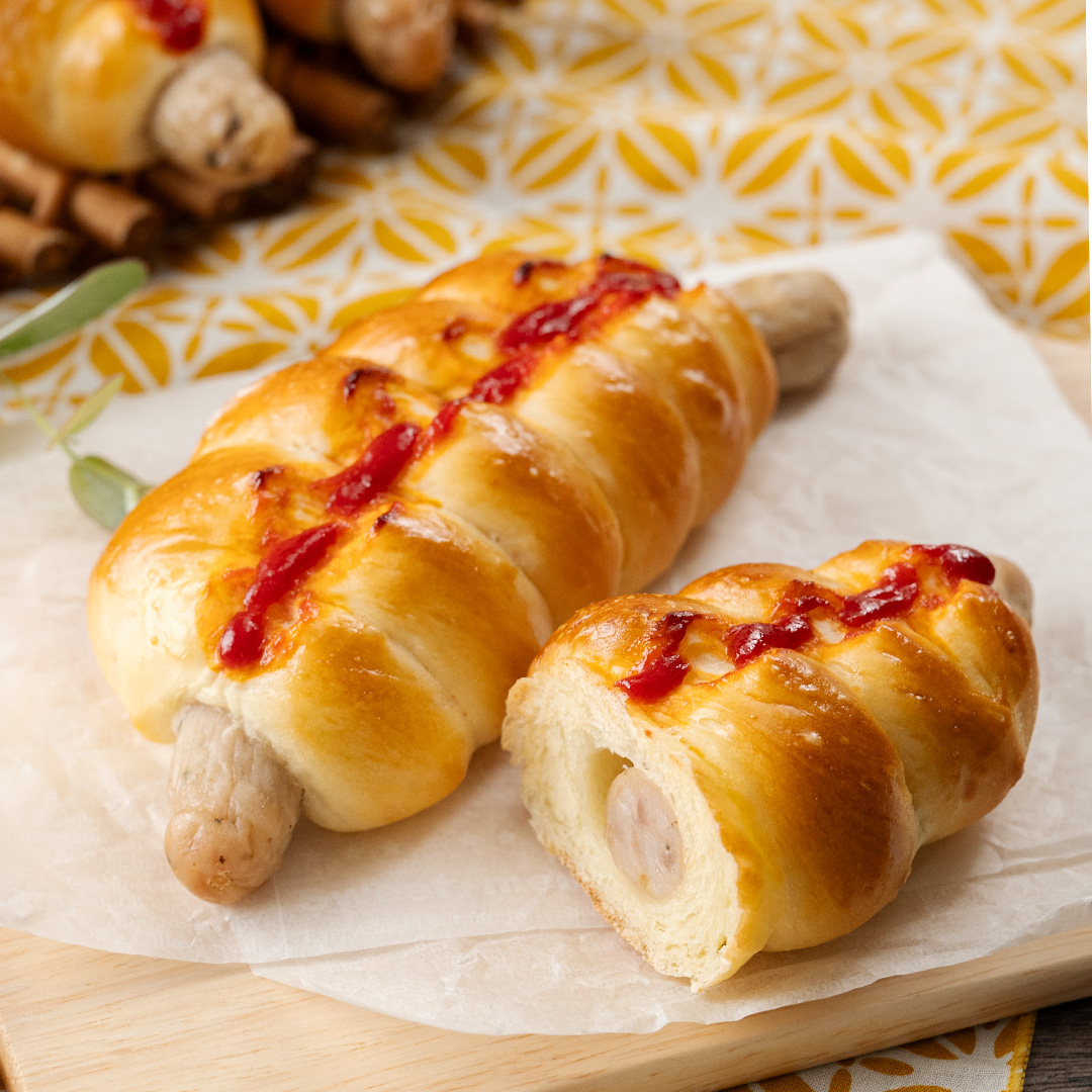 基本のウィンナーロール　～ソーセージパン～