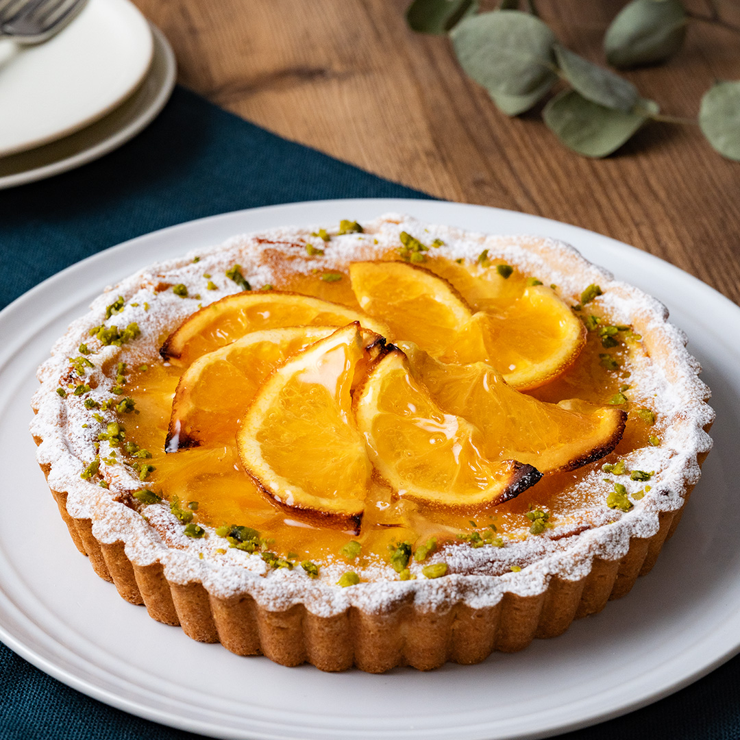 オレンジのタルト