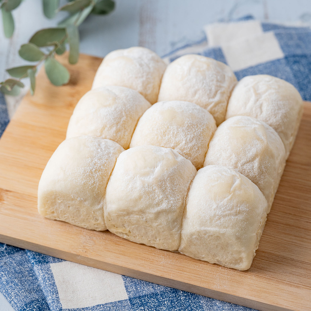白パンで作る!ふんわりちぎりパン