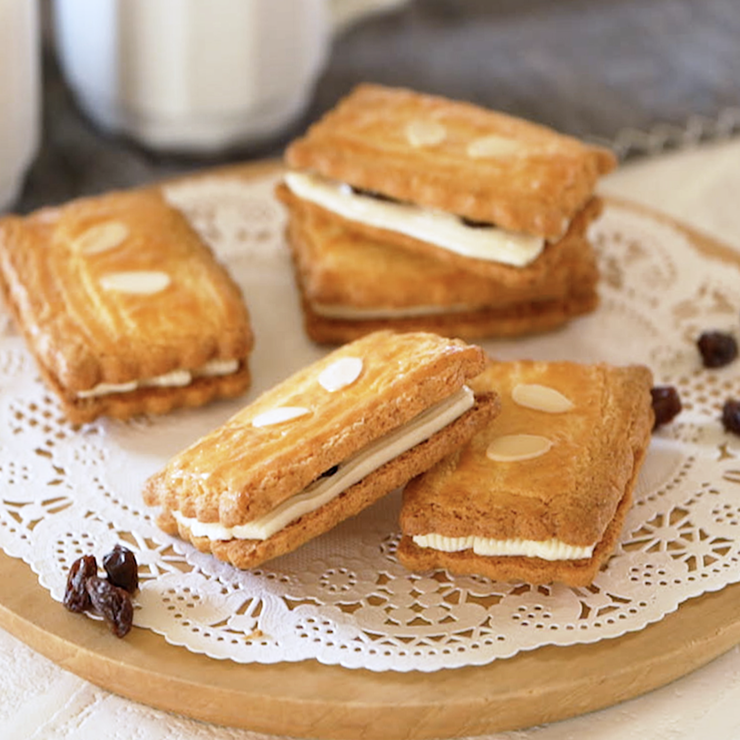 基本のレーズンバターサンド