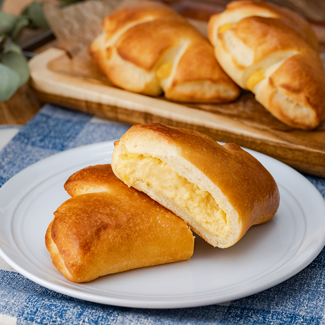 基本のクリームパン