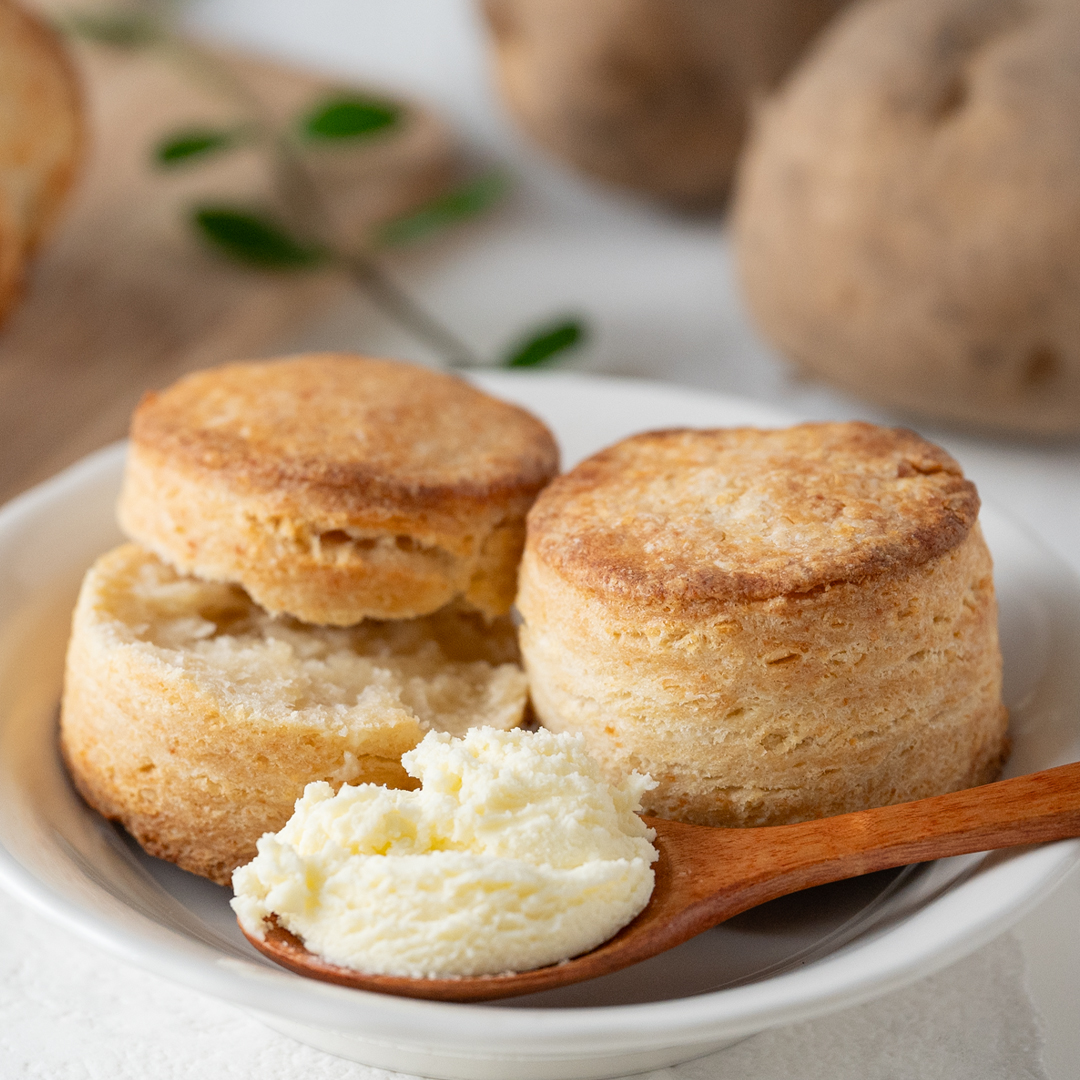 じゃがいもとチーズのふんわりスコーン