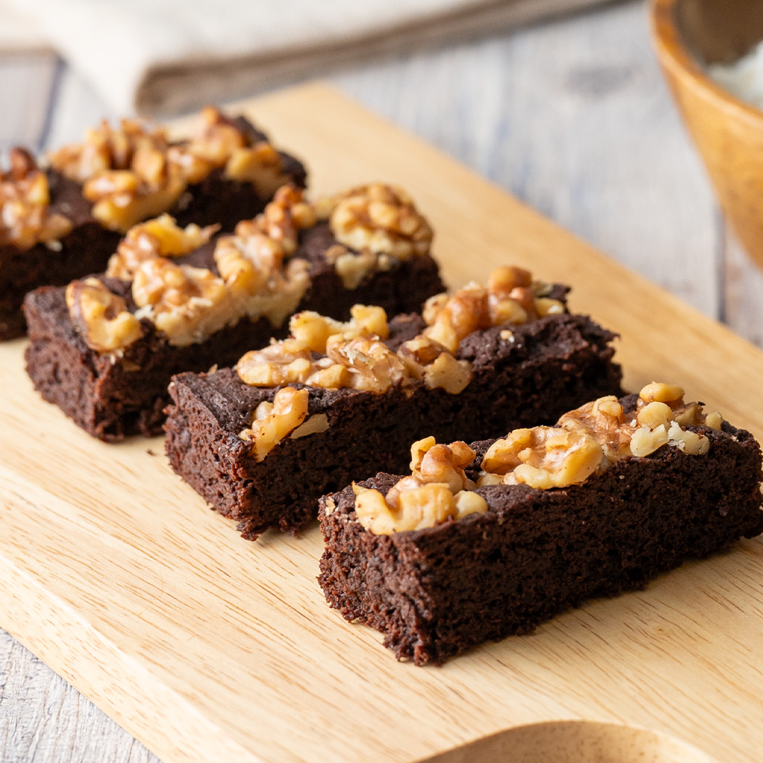 ホットケーキミックスで作る!混ぜて焼くだけブラウニー