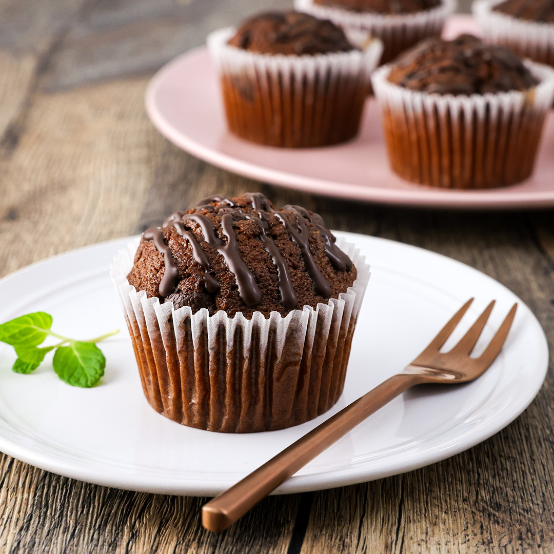 ホットケーキミックスで作る簡単チョコマフィン