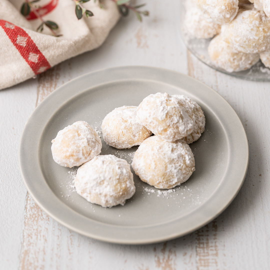 簡単!基本のスノーボールクッキー