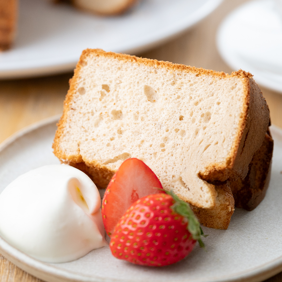 いちごあんで作る!春色シフォンケーキ