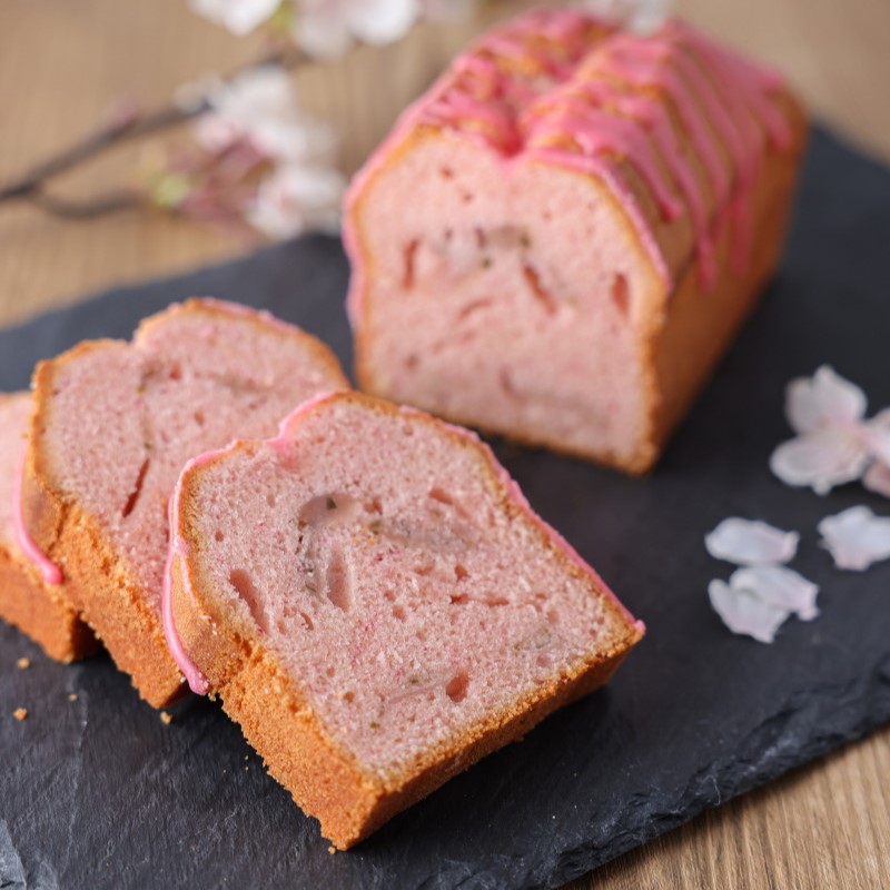 桜パウンドケーキ