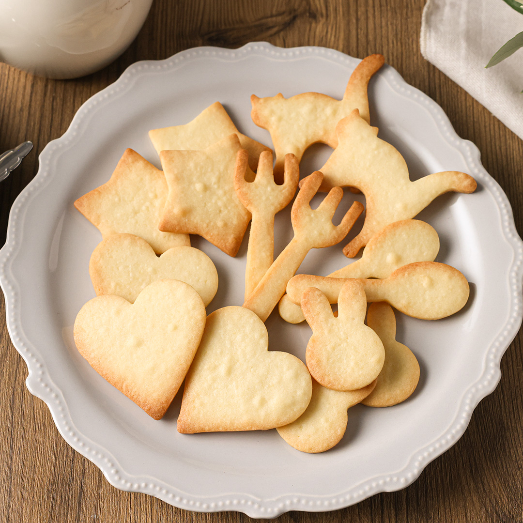 【お菓子作りの教科書】基本の型抜きクッキー