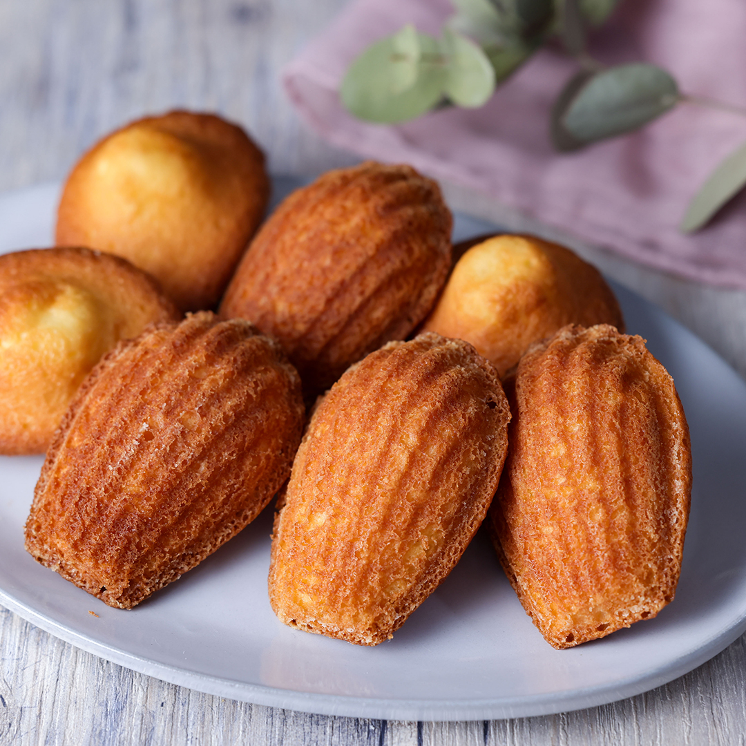 宝笠ドゥノールで作る　ふんわりマドレーヌ