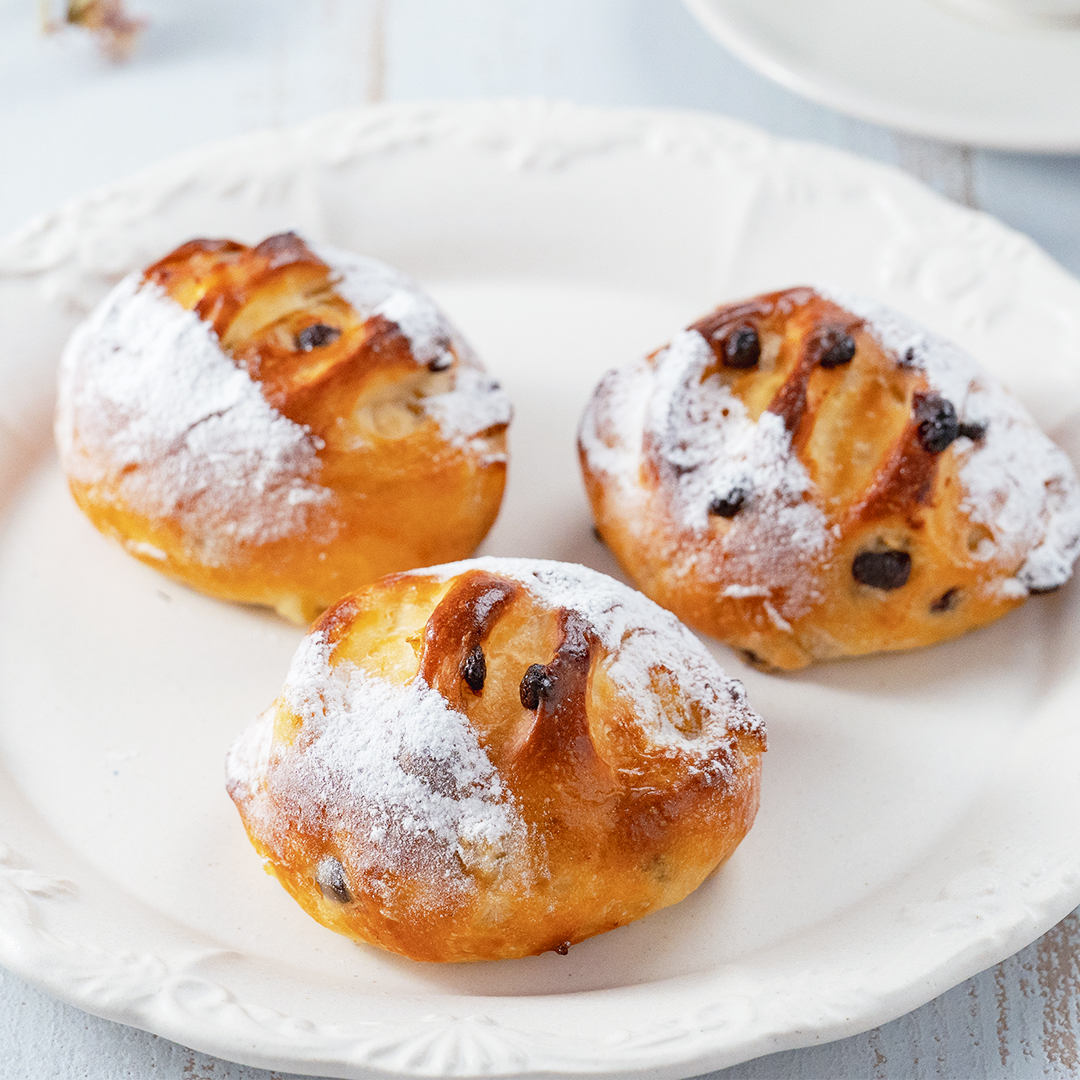 チョコとレモンのプチパン