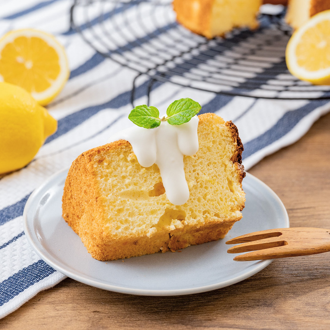 レモンのシフォンケーキ