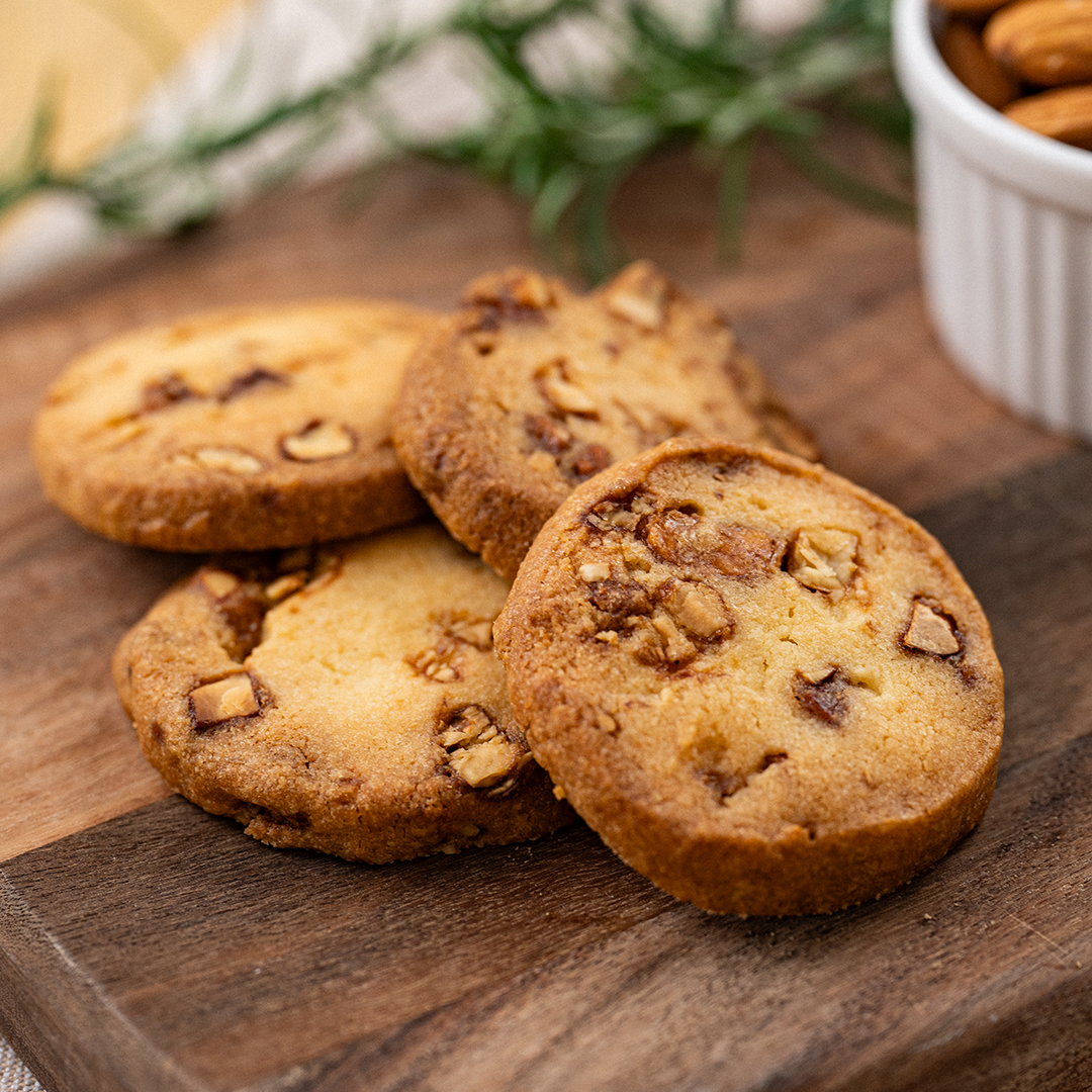 基本のキャラメルナッツのサブレ