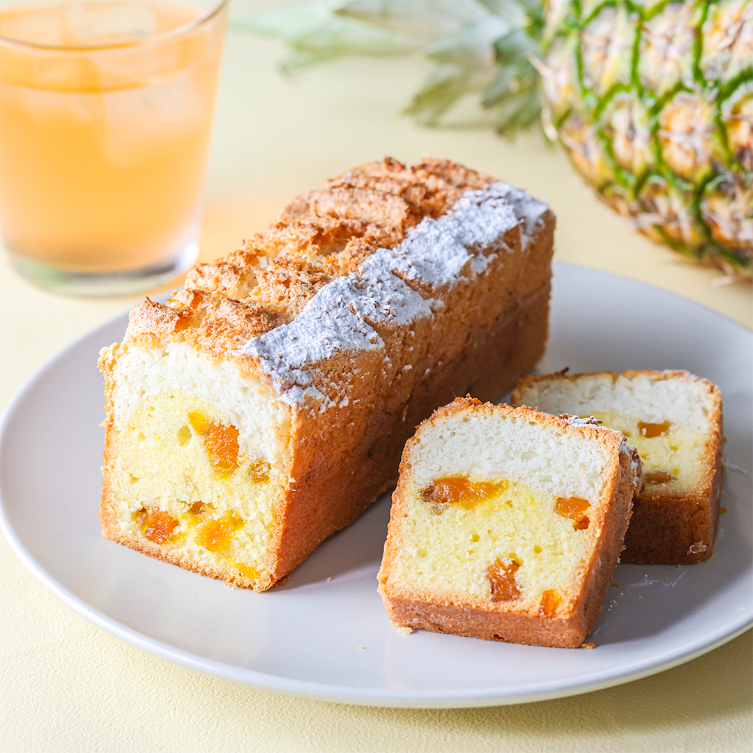 トロピカルフルーツのパウンドケーキ