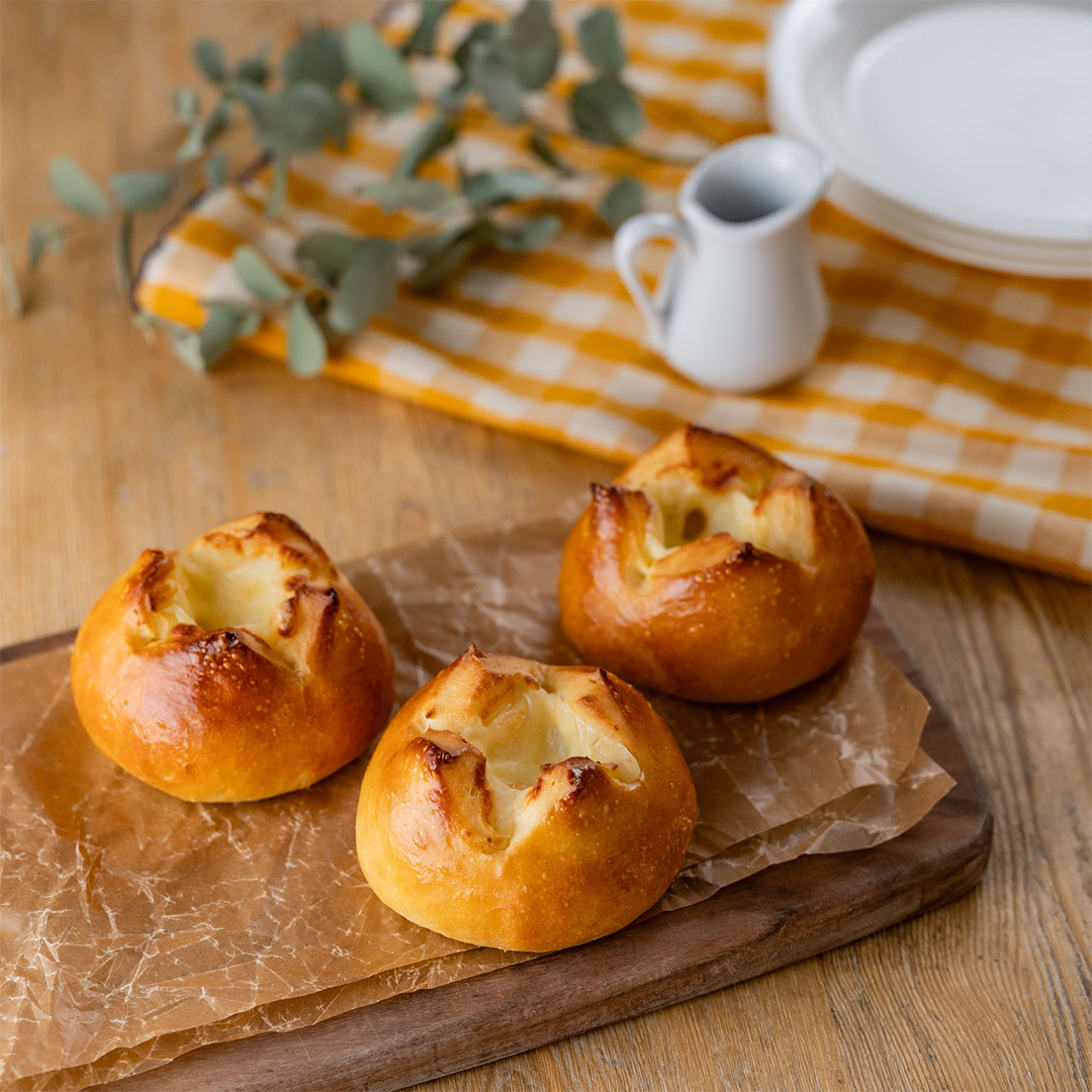 基本のチーズパン