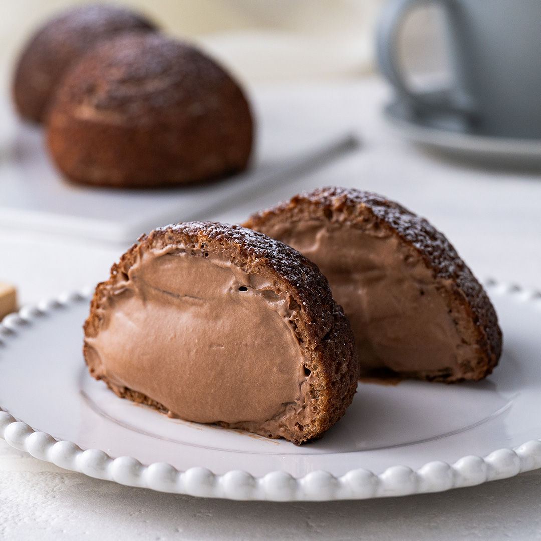 クッキーシューで作る!シューショコラ